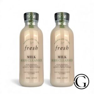 PACK OF 2 Fresh Milk Body Cleanser for Soothing Clean Skin 260mL 8.7fl oz Each